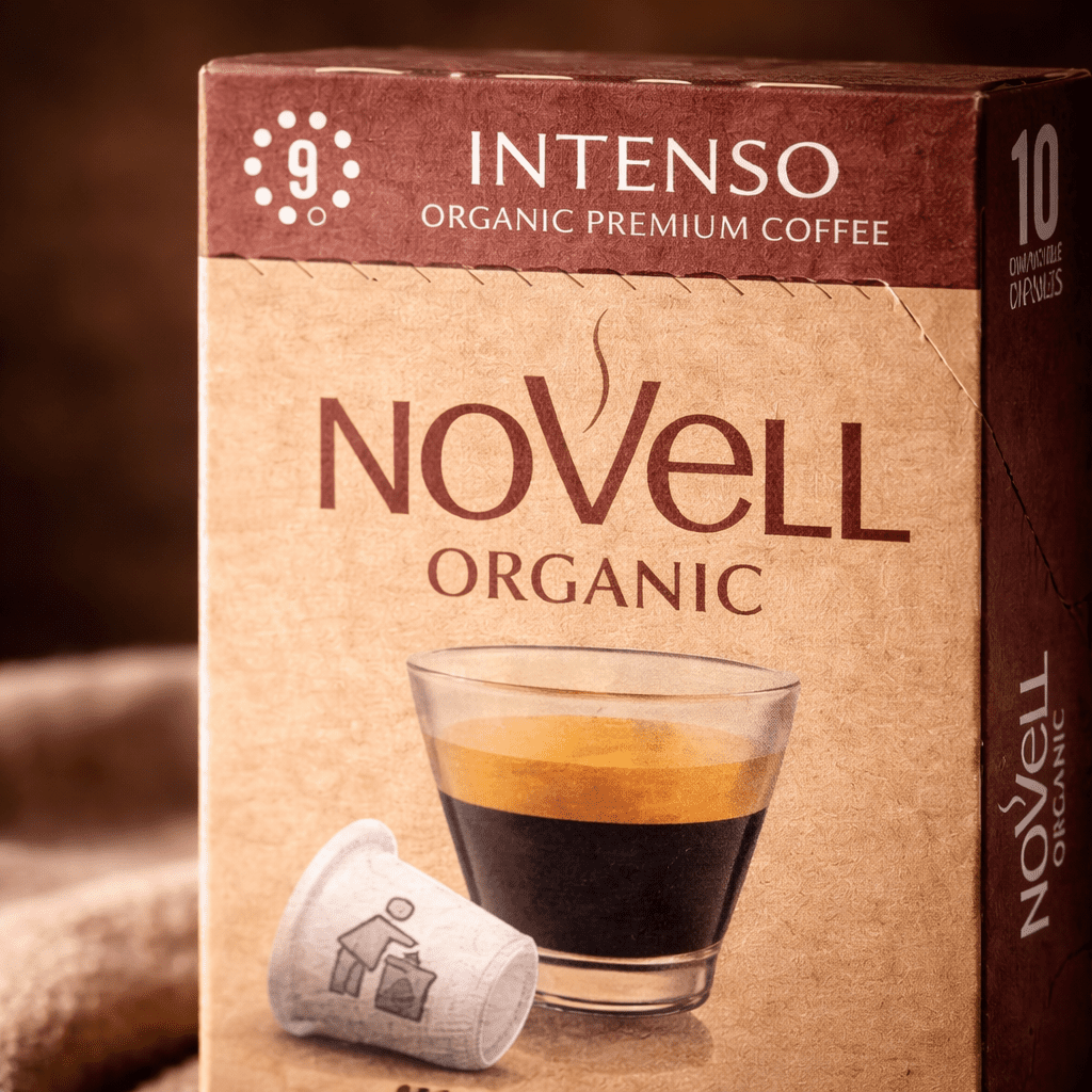 Kaffekapsler økologisk Intenso "No Waste" (10 stk)