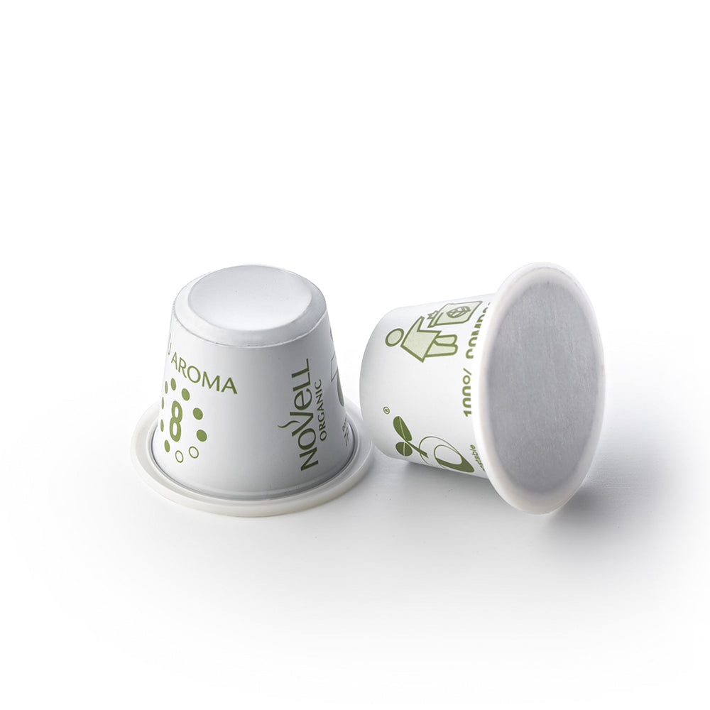 Kaffekapsler økologisk Piu Aroma "No Waste" (10 stk)