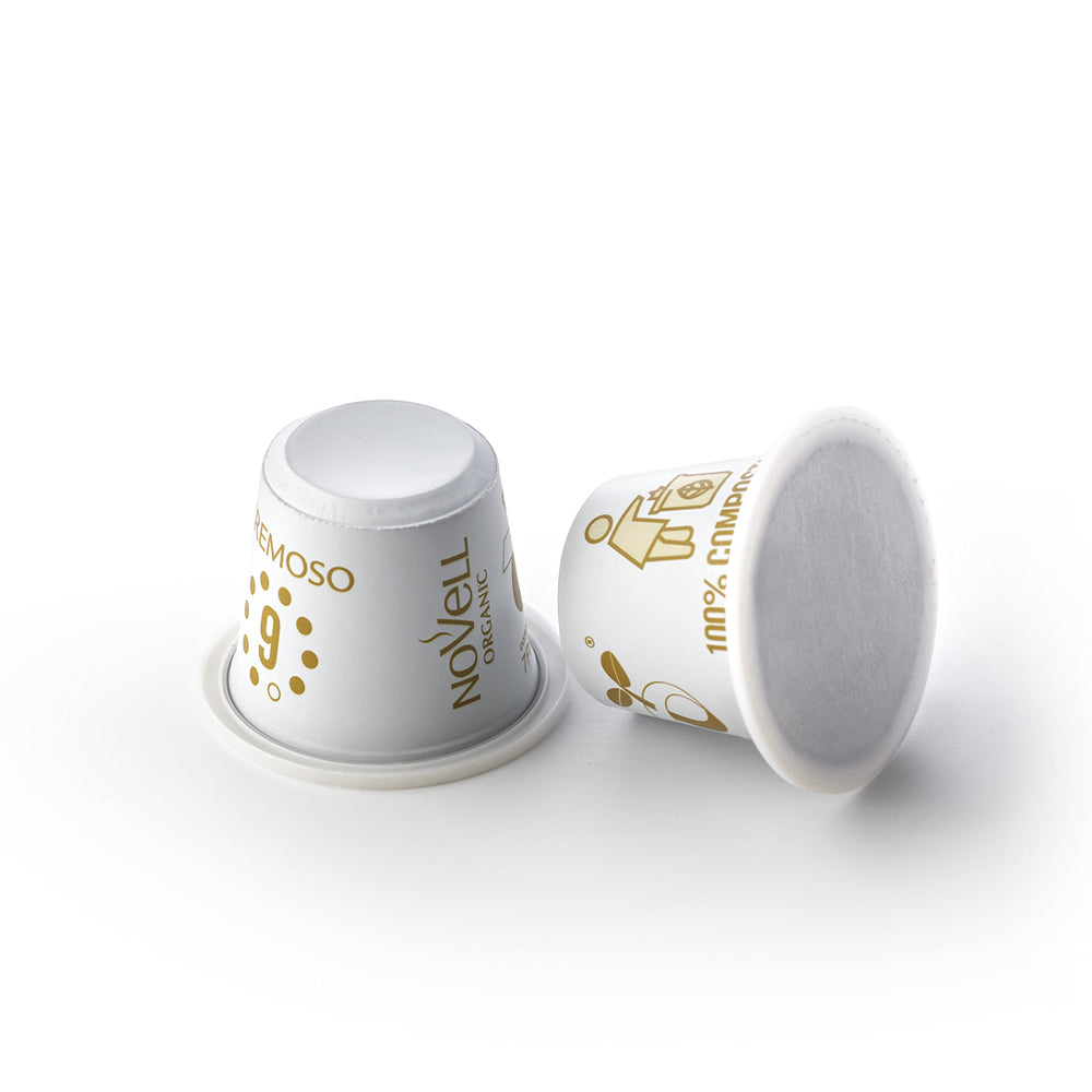 Kaffekapsler økologisk Cremoso "No Waste" (10 stk)