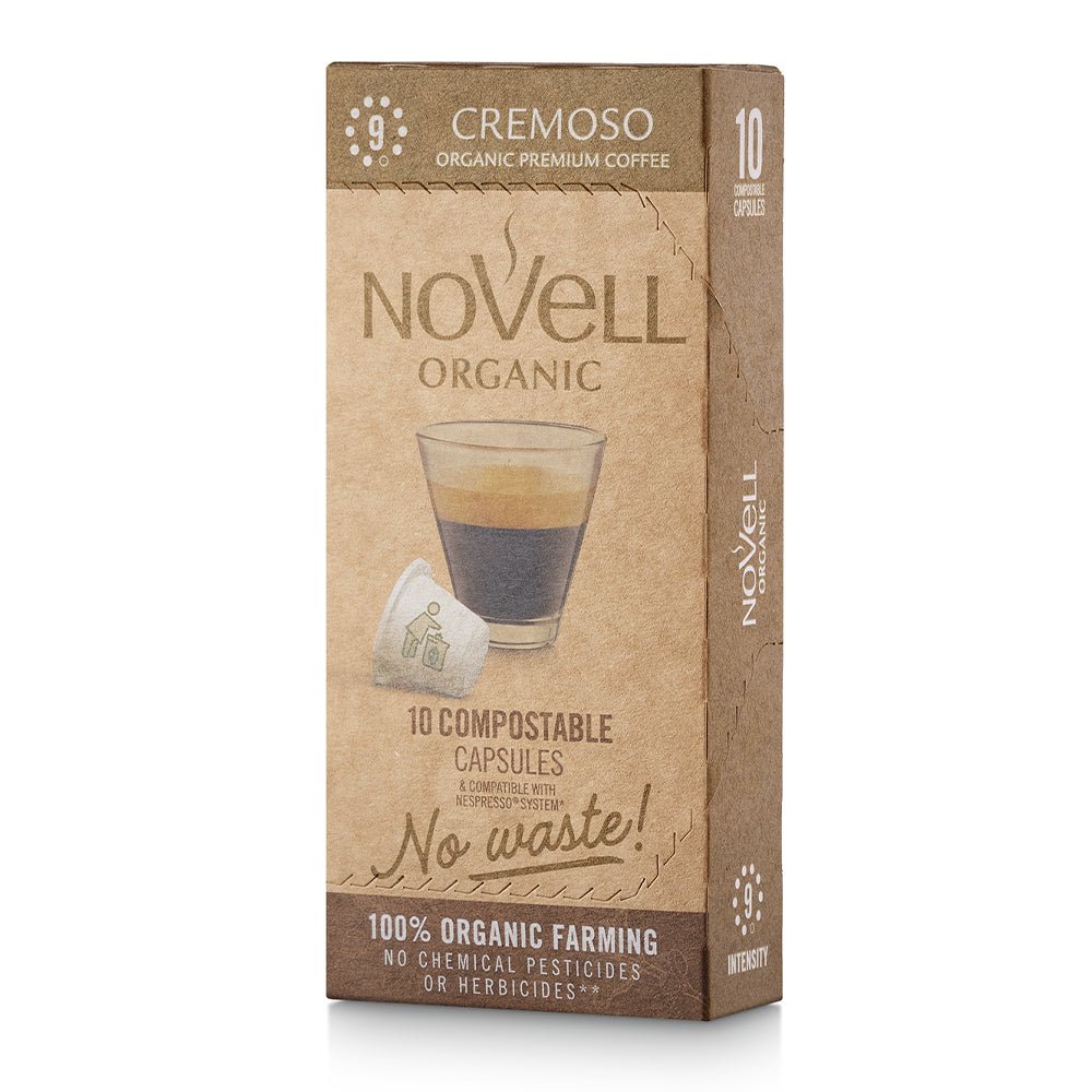 Kaffekapsler økologisk Cremoso "No Waste" (10 stk)