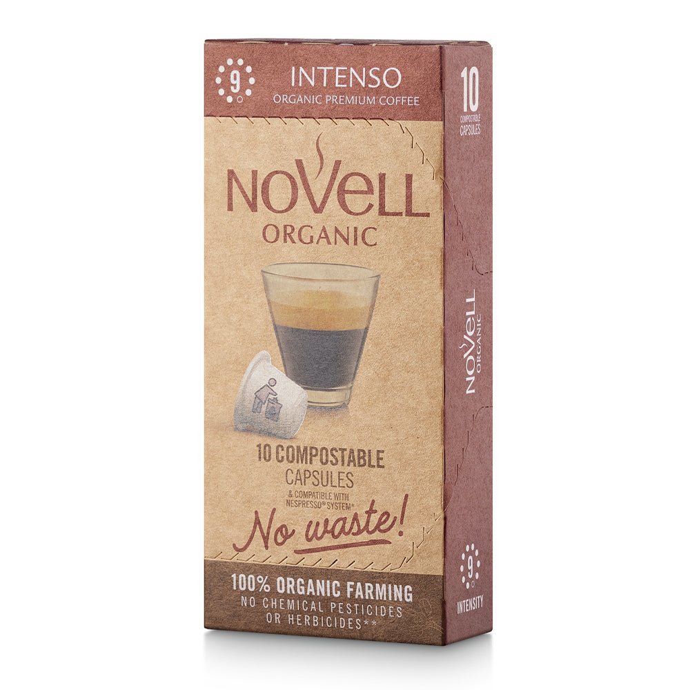 Kaffekapsler økologisk Intenso "No Waste" (10 stk)
