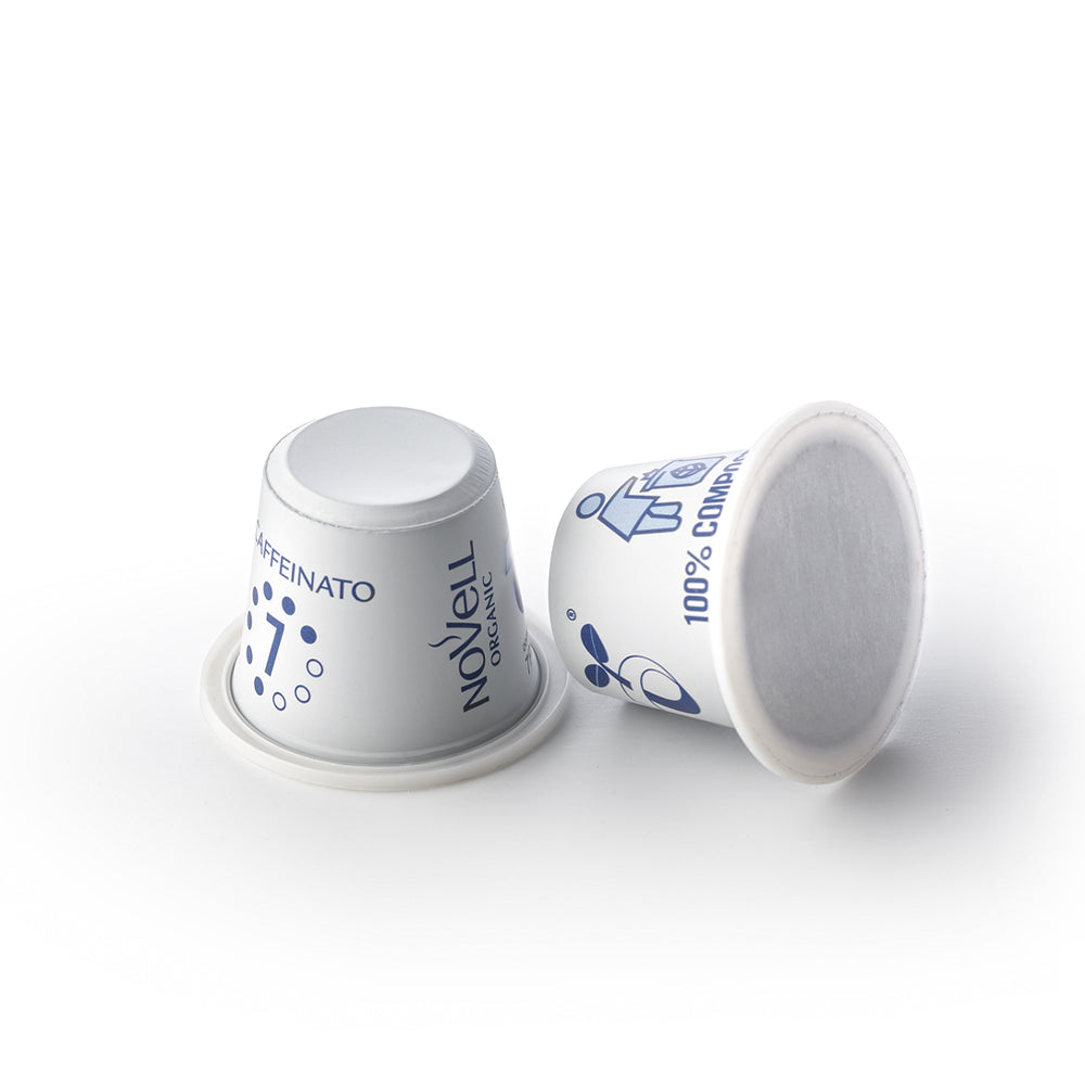 Kaffekapsler økologisk Koffeinfri "No Waste" (10 stk)