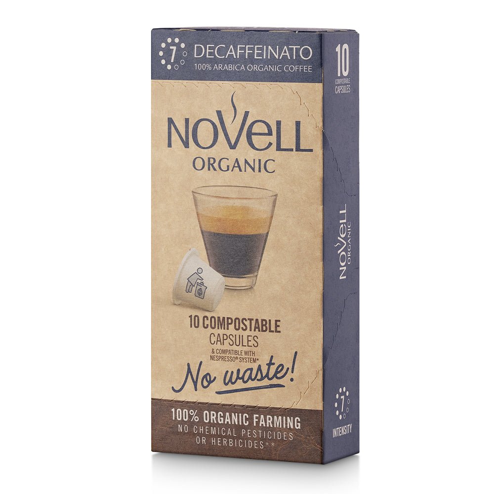 Kaffekapsler økologisk Koffeinfri "No Waste" (10 stk)