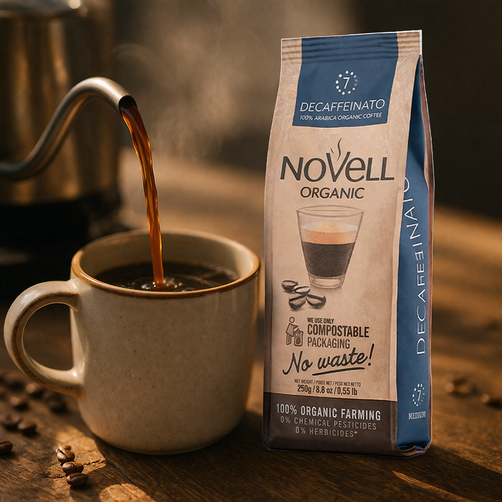 Økologisk Koffeinfri 250g