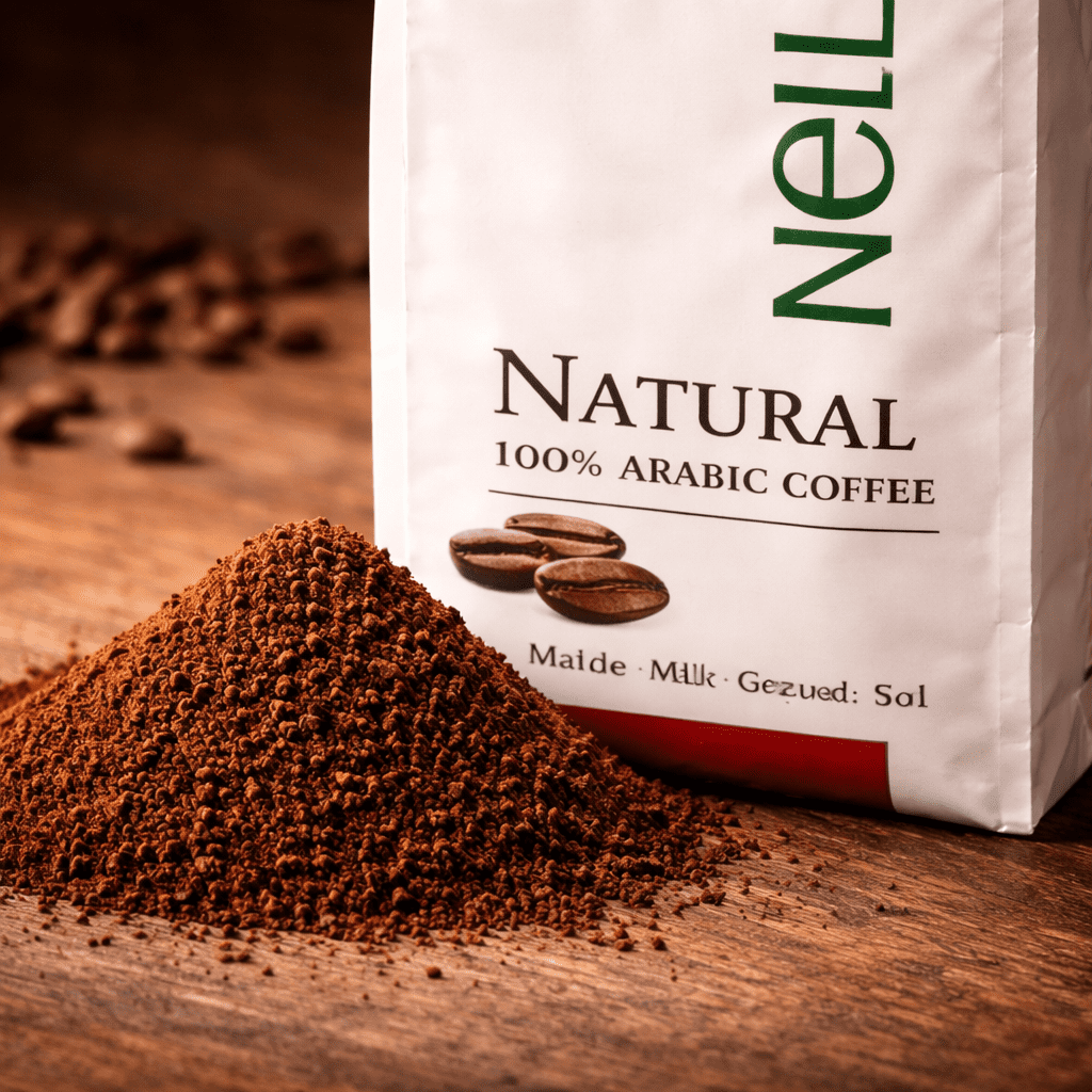 Natural Arabica malet kaffe 250g