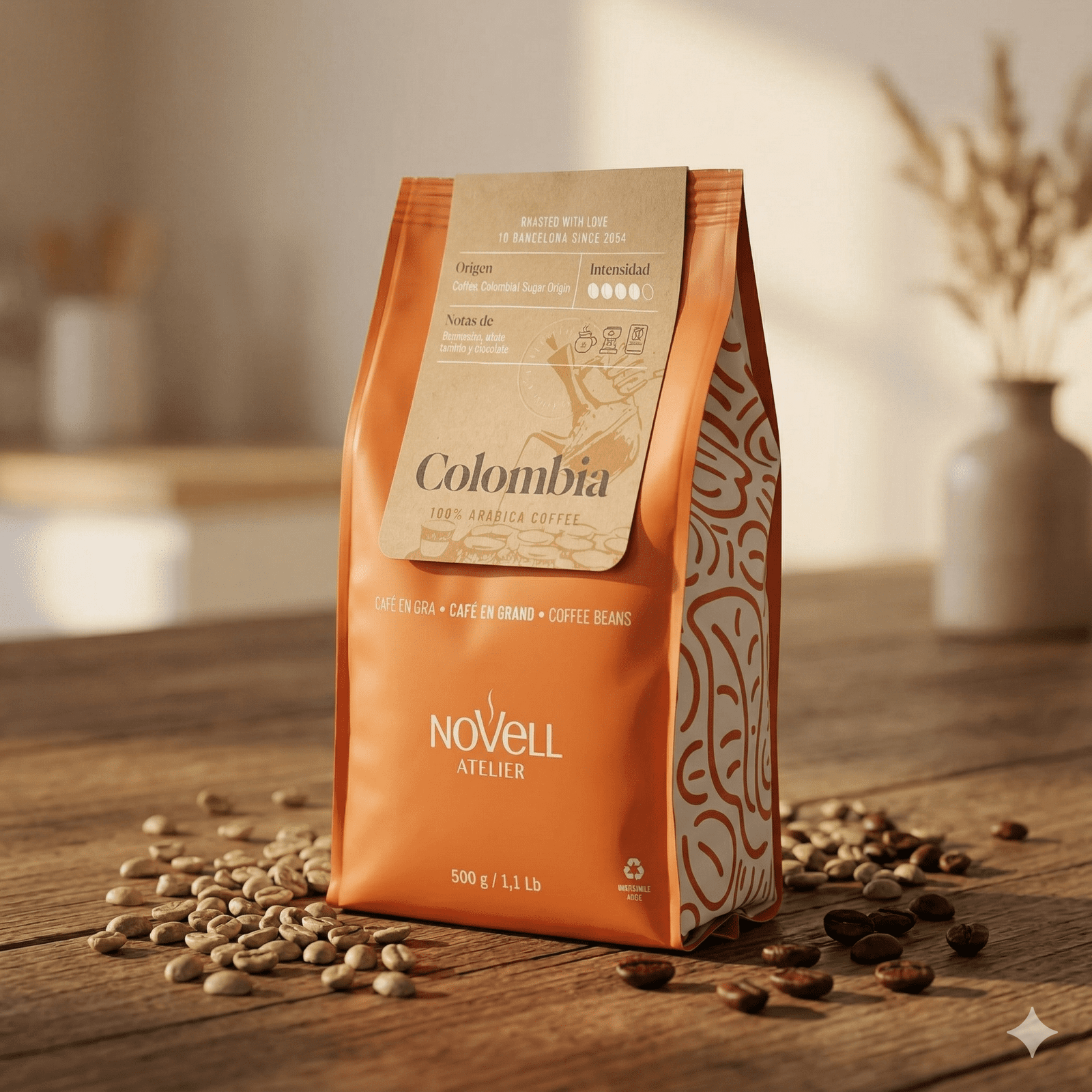 Novell Atelier Colombia, 100% Arabica (500 g)