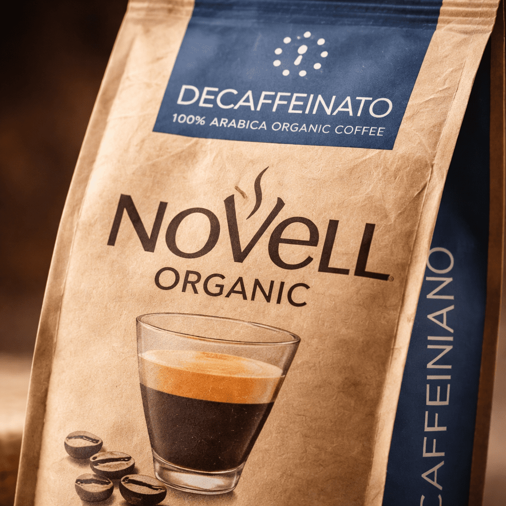 Økologisk Koffeinfri 250g hele bønner
